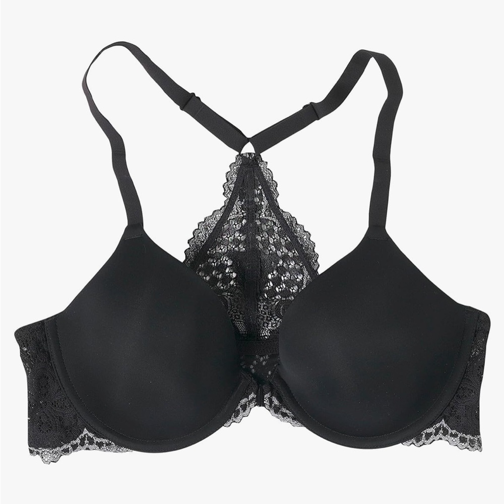 Maidenform Racerback Front Close Black Bra 40C